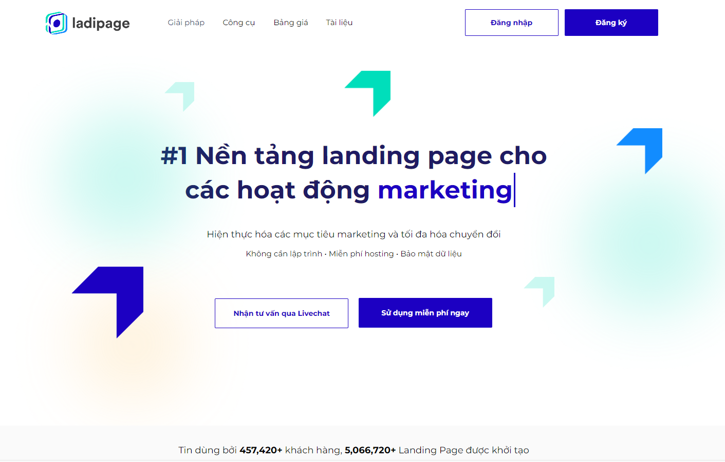 LaDiPage – Nền tảng Landing Page cho hoạt động marketing và quảng cáo